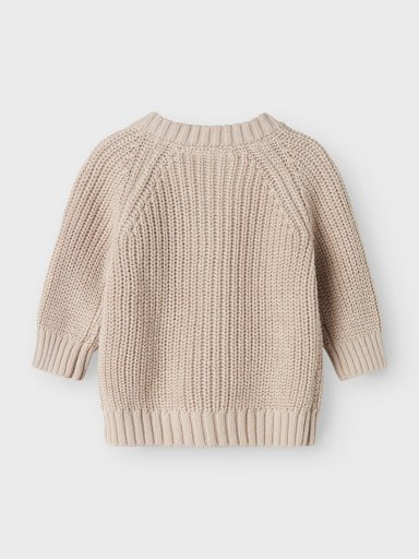 Lil' Atelier | Emlen Gebreid Vest | Gray Morn -