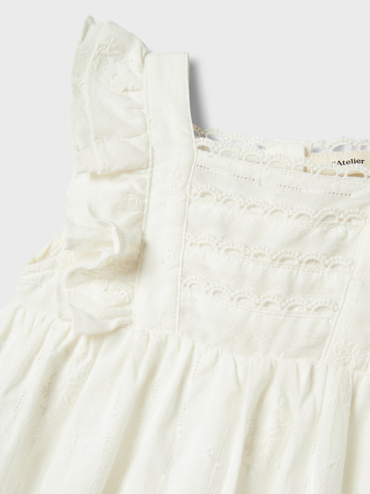Lil' Atelier | Fiola Jurk | Coconut Milk - 5715677700119