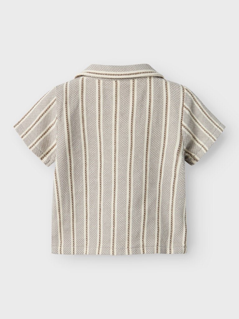 Lil' Atelier | Frede Loose Shirt | Mourning Dove - 5715673345093