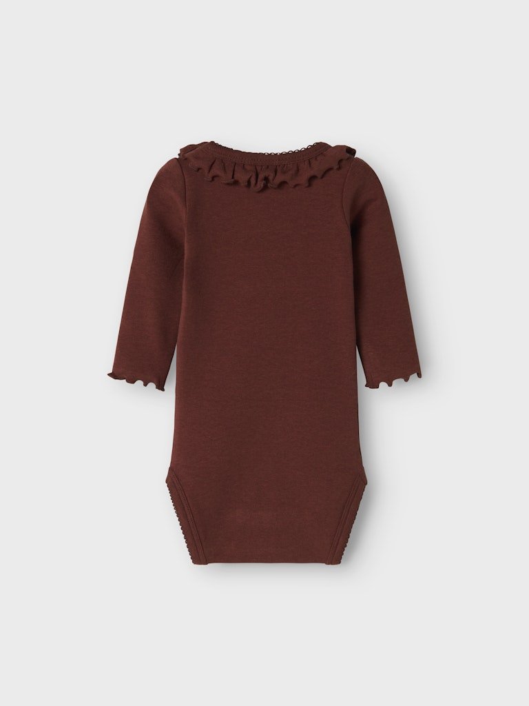 Lil' Atelier | Gayo Koj Romper | Hot Chocolate - 5715724385207