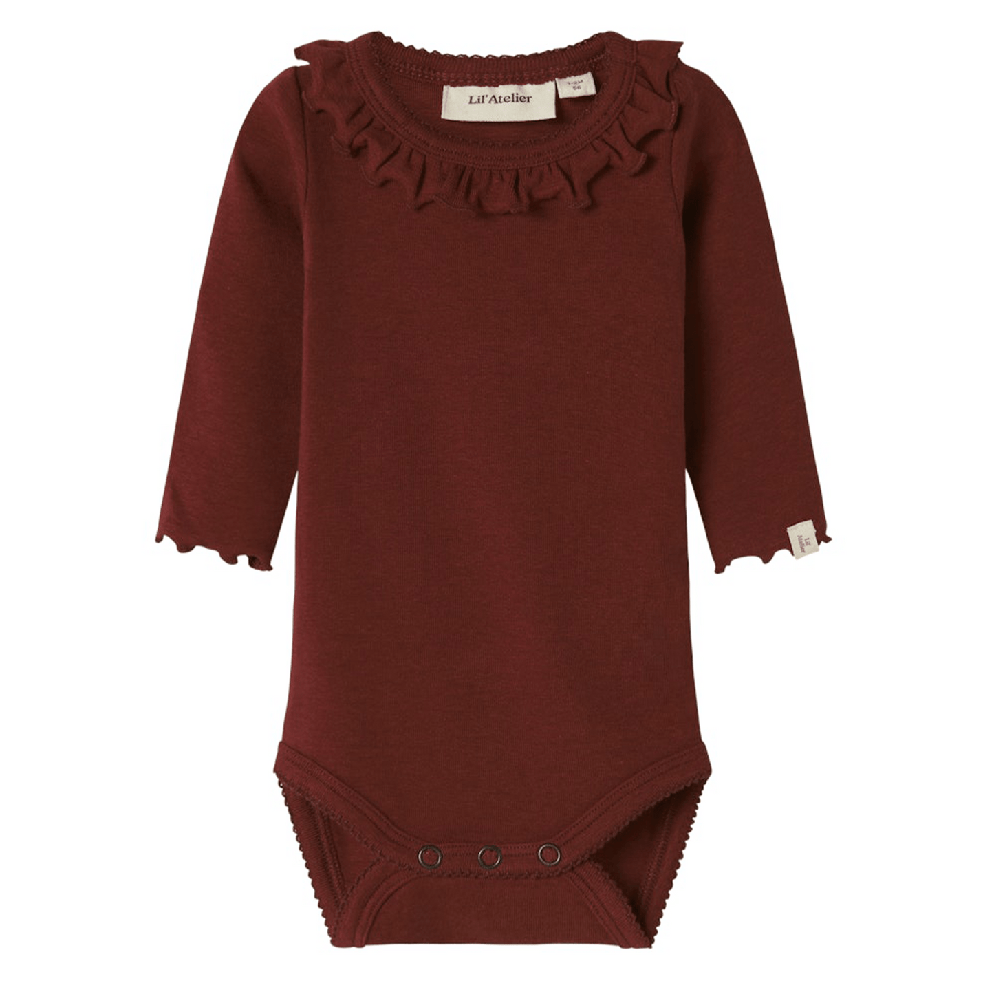 Lil' Atelier | Gayo Koj Romper | Hot Chocolate - 5715724385207