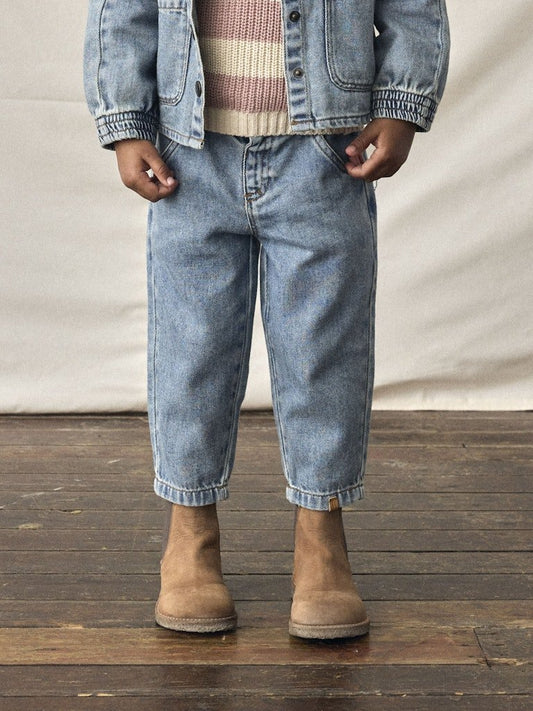 Lil' Atelier | Karole Loose Jeans | Medium Blue Denim -