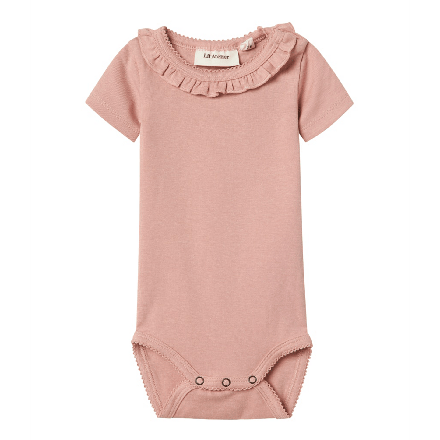 Lil' Atelier | Lalo Tem Romper | Misty Rose - 5715677737719