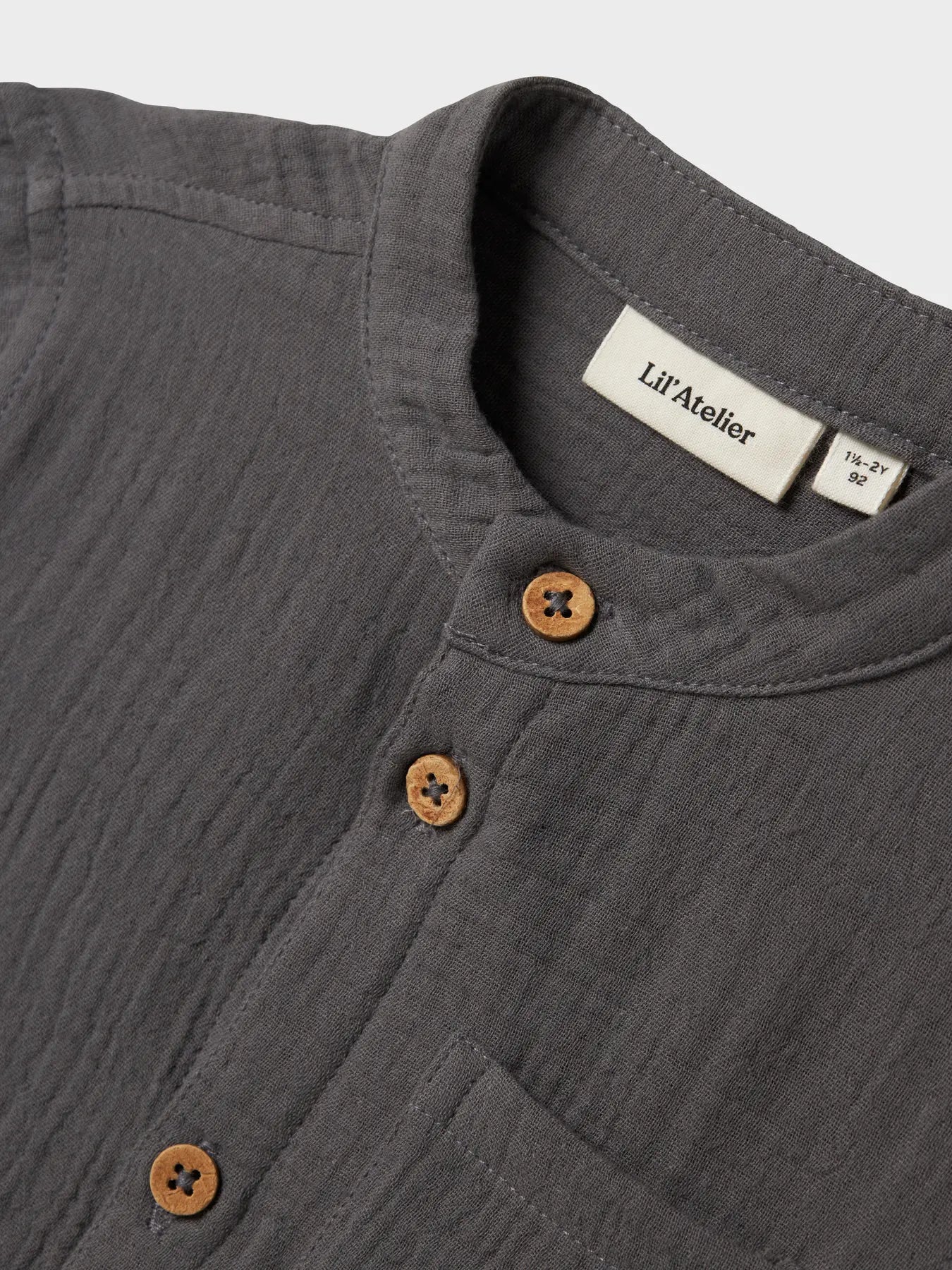 Lil' Atelier | Loros Blouse | Poppy Seed - 5715719749298