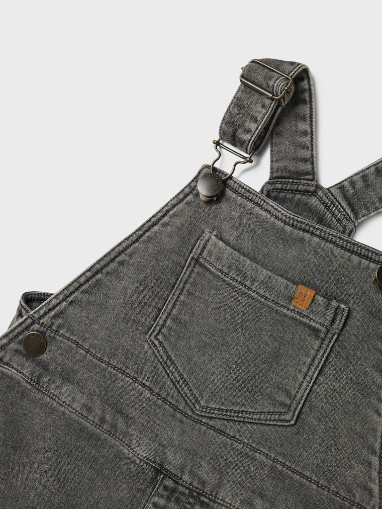 Lil' Atelier | Lulia Tuinbroek | Medium Grey Denim - 5715719746655