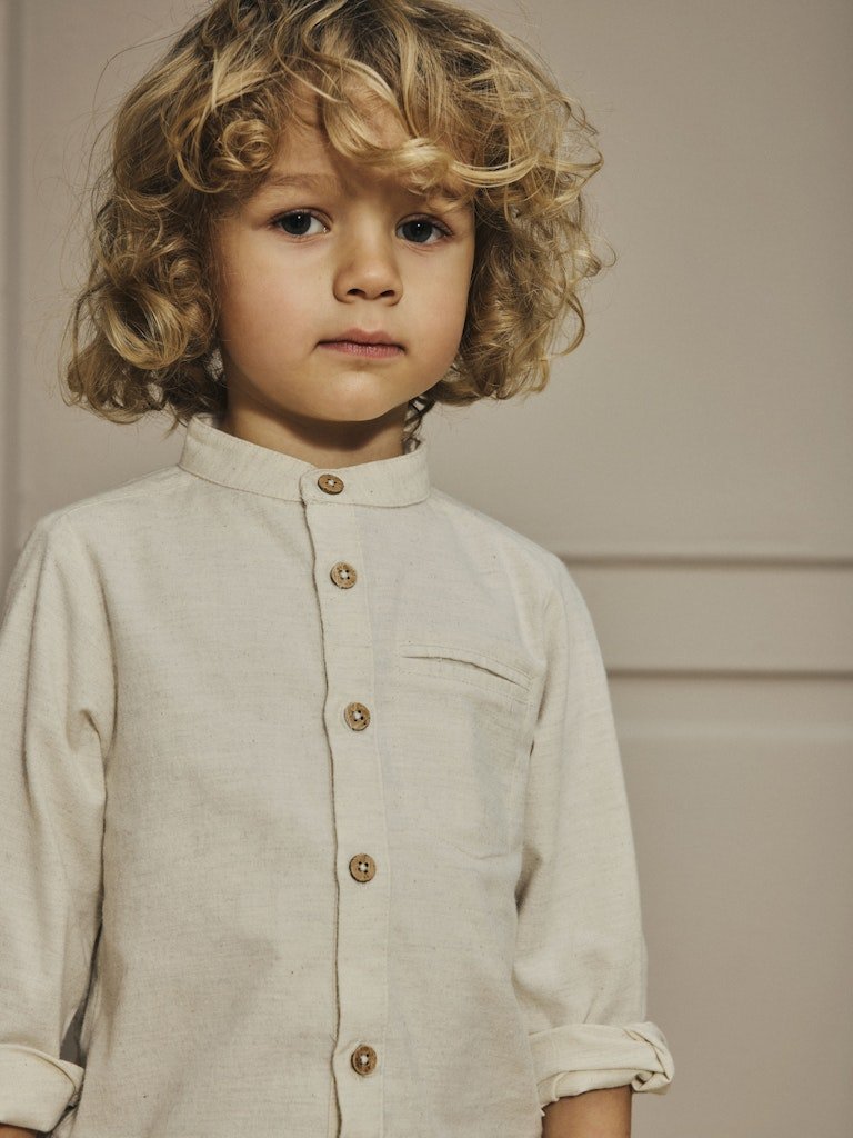 Lil' Atelier | Motto Blouse | Turtledove - 5715724850262