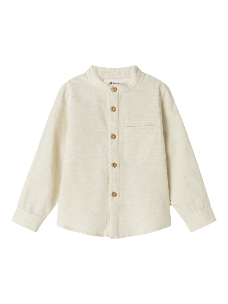 Lil' Atelier | Motto Blouse | Turtledove - 5715724850262