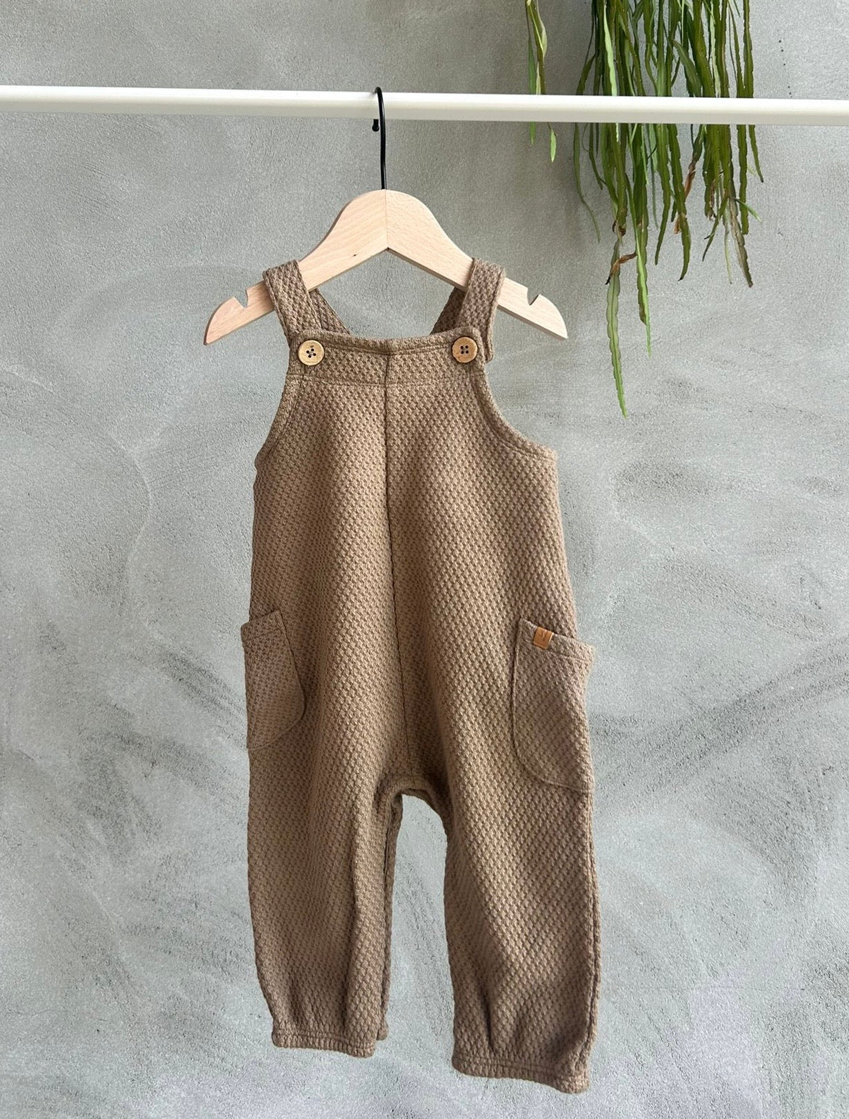 Lil' Atelier | Noello Loose Overall | Sepia Tint - 5715724685994