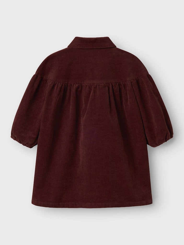 Lil' Atelier | Obert Corduroy Jurk | Hot Chocolate - 5715724379671