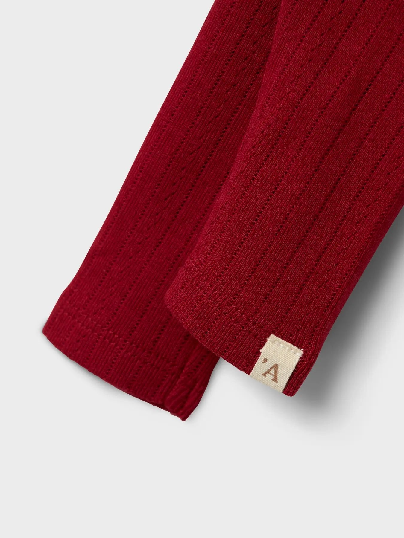 Lil' Atelier | Rachel Nam Slim Legging | Red Dhalia -