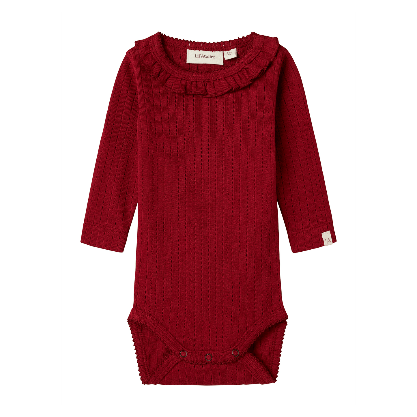 Lil' Atelier | Rachel Romper | Red Dahlia - 5715719451290