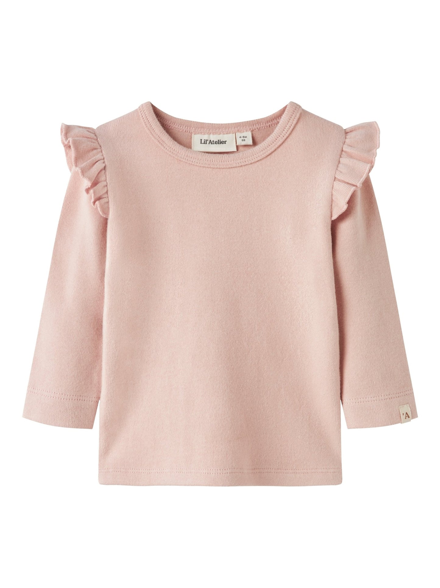 Lil' Atelier | Thora Hyk Slim Top | Cameo Rose - 5715824717243