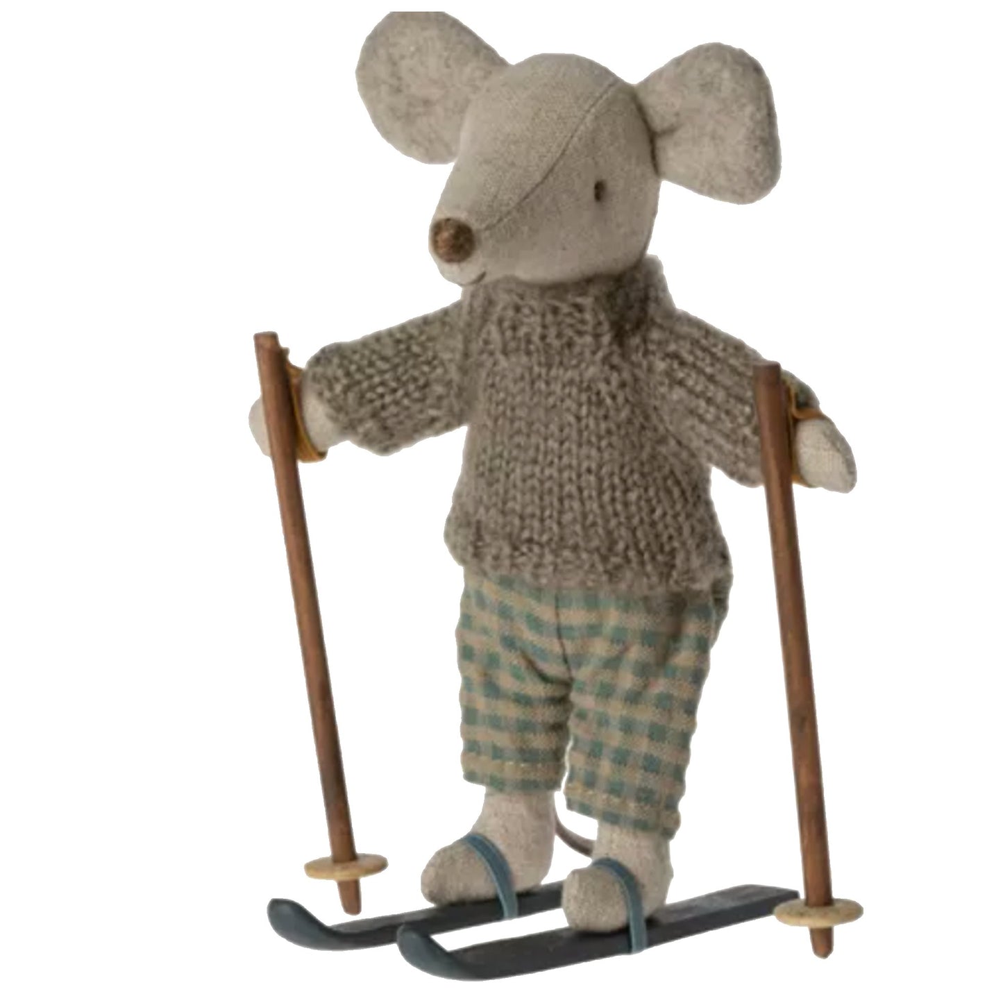 Maileg | Winter Mouse With Ski Set | Big Brother -