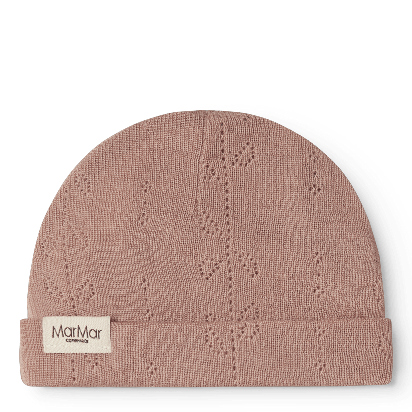 MarMar | Aiko Newborn Pointelle Muts | Burnt Rose - 5711529583510