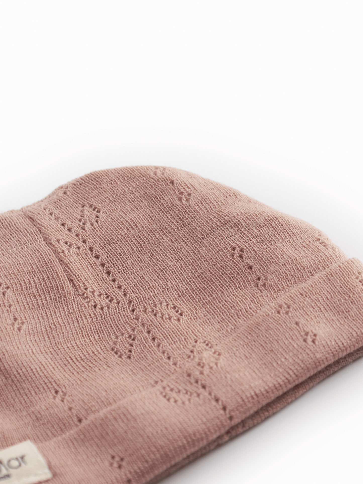 MarMar | Aiko Newborn Pointelle Muts | Burnt Rose - 5711529583510
