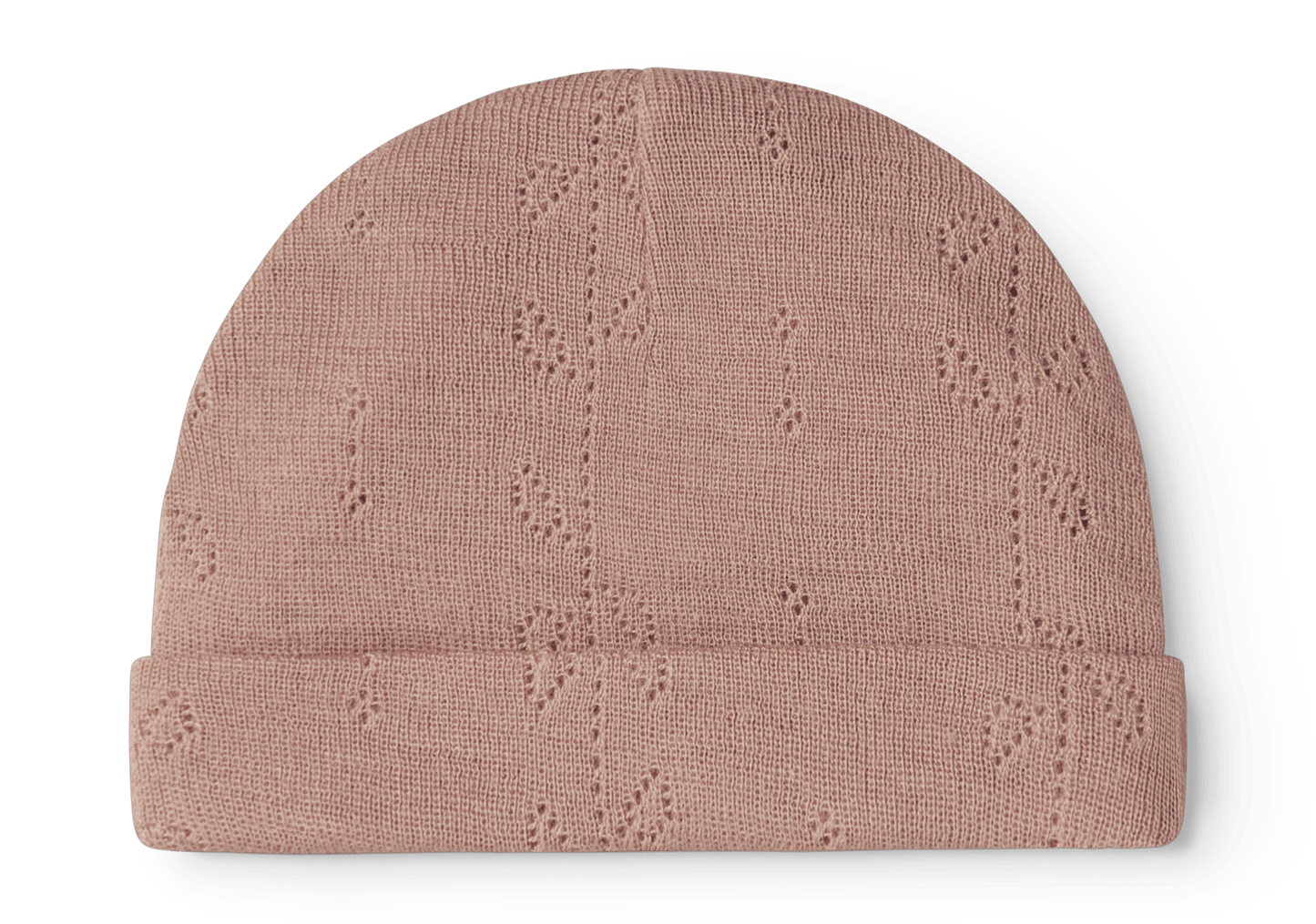 MarMar | Aiko Newborn Pointelle Muts | Burnt Rose - 5711529583510