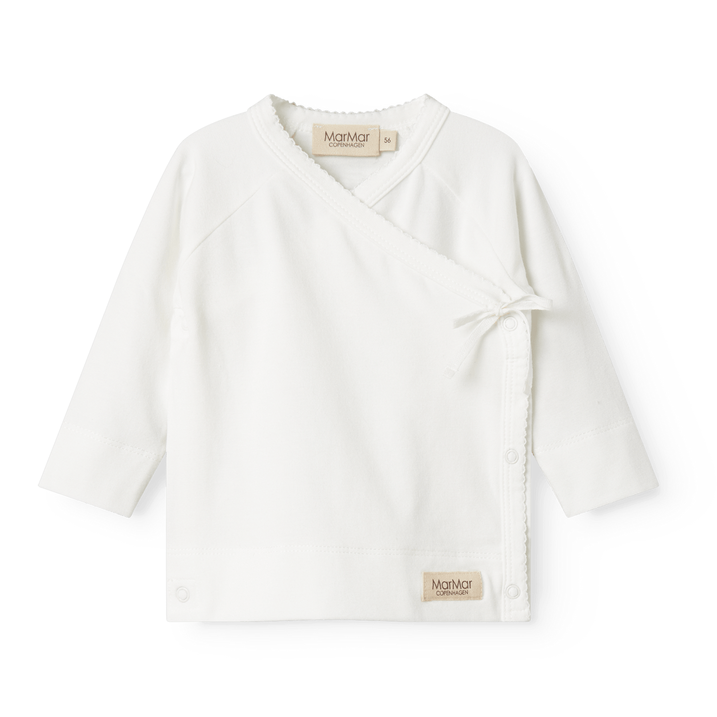 MarMar | Tut Wrap Longsleeve | Gentle White - 5715522223459
