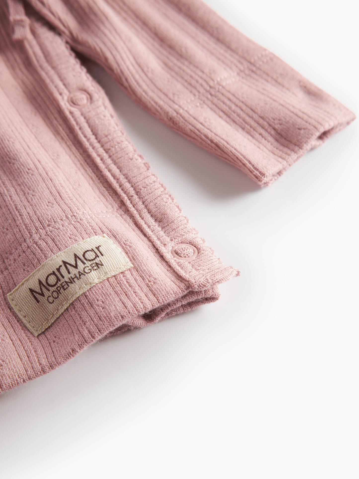MarMar | Tut Wrap Longsleeve Pointelle | Soft Berry - 5715522250066