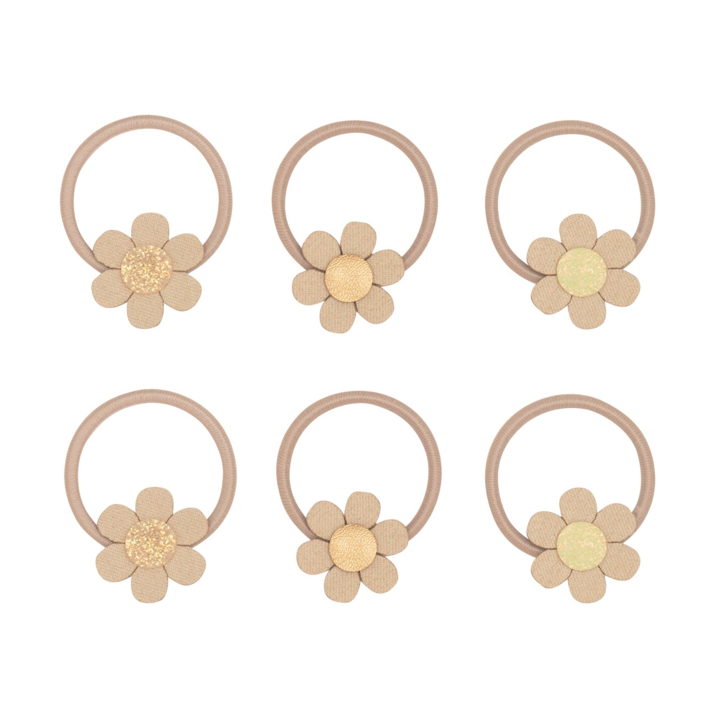 Mimi & Lula | Madelief Mini Haarelastiekjes | Neutral -