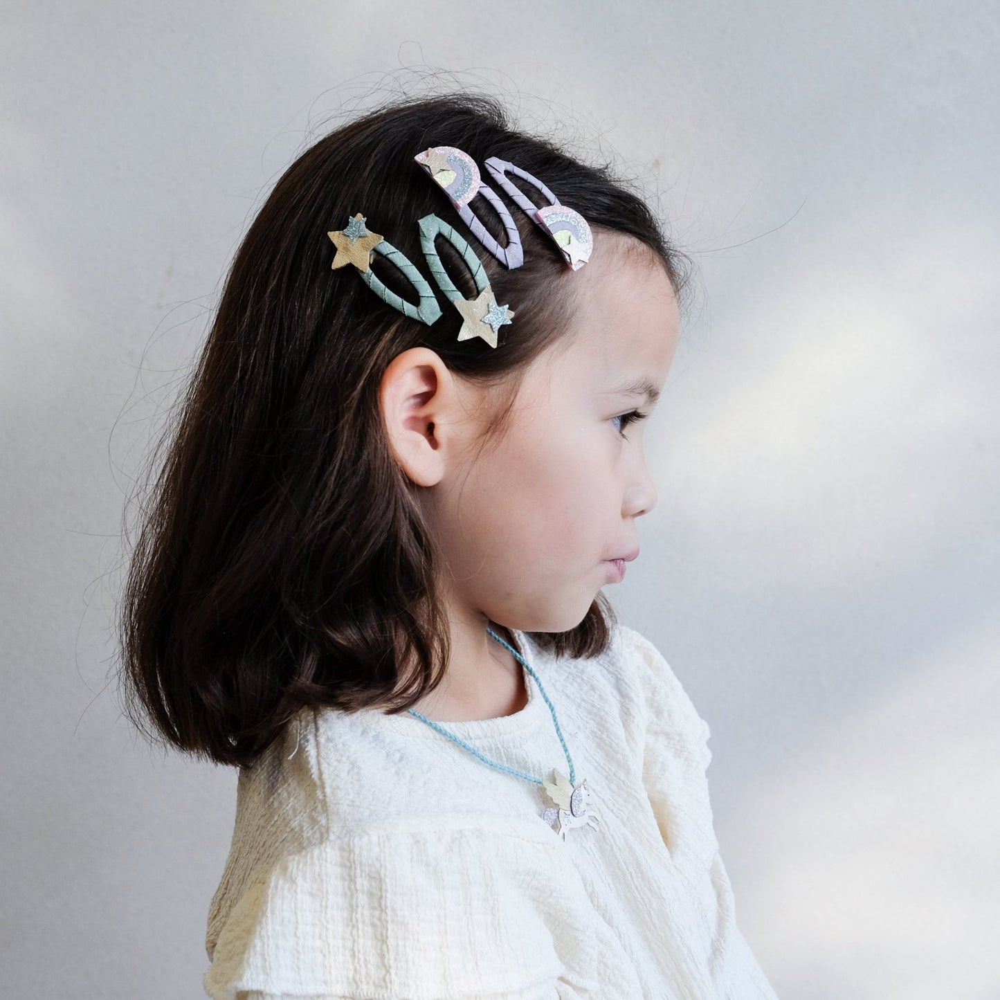 Mimi & Lula | Regenboog Haarspeldjes | Bright Multi -