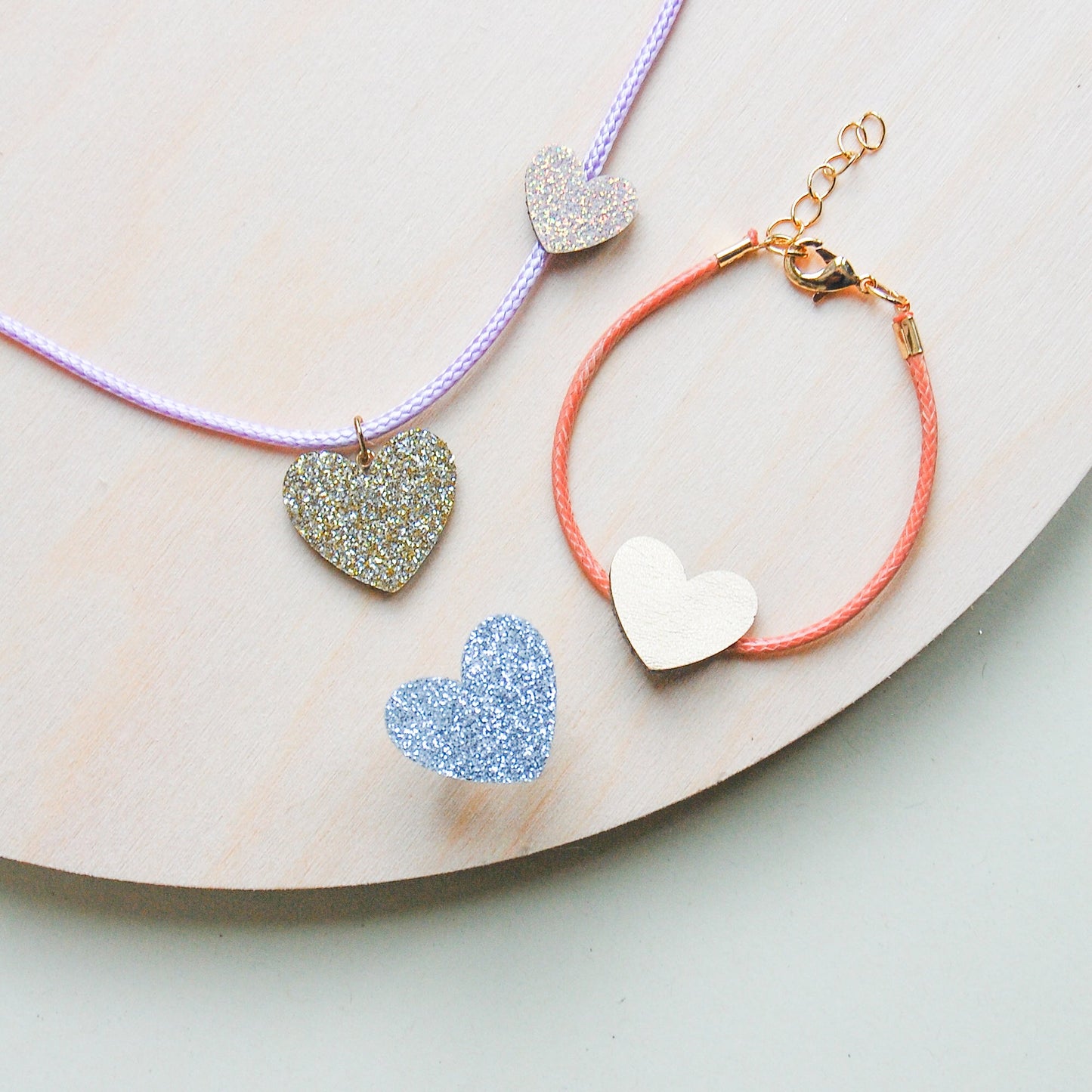 Mimi & Lula | Sieradenset Hartje | Pastel - 5060925058376