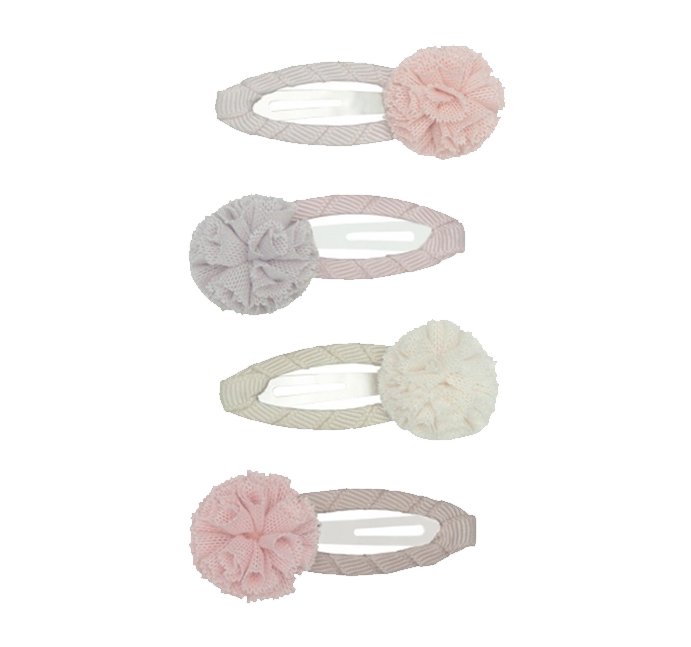 Mimi & Lula | Tulle Pom Pom Clic Clacs | Pastel - 5060925056686