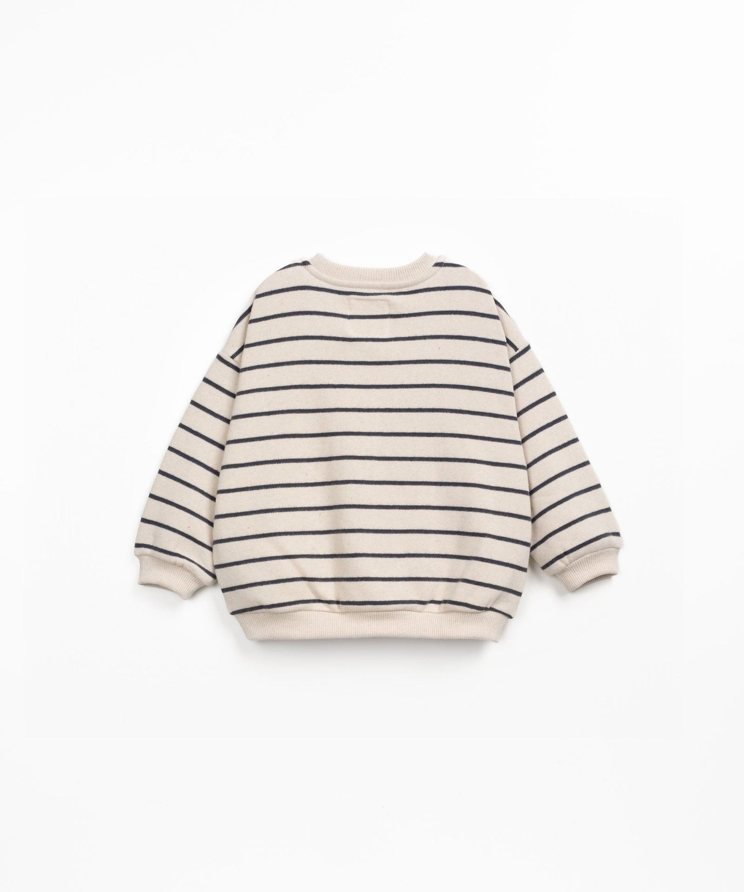 Play Up | Gestreepte Jersey Sweater | Grafite -