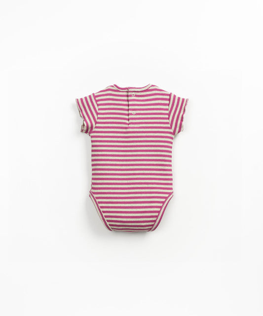 Play Up | Gestreepte Rib Romper | Stories - 5608838544106