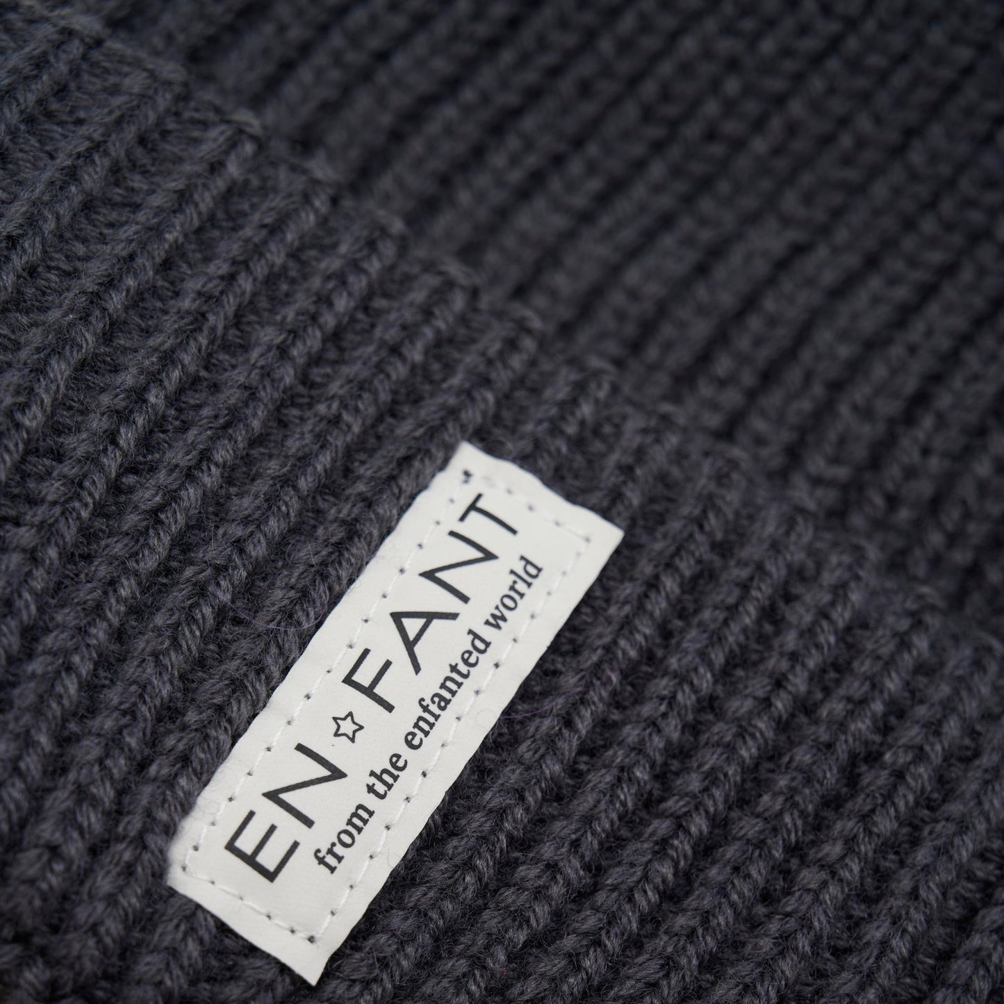 PRE ORDER - En Fant | Gebreide Muts | Ebony -