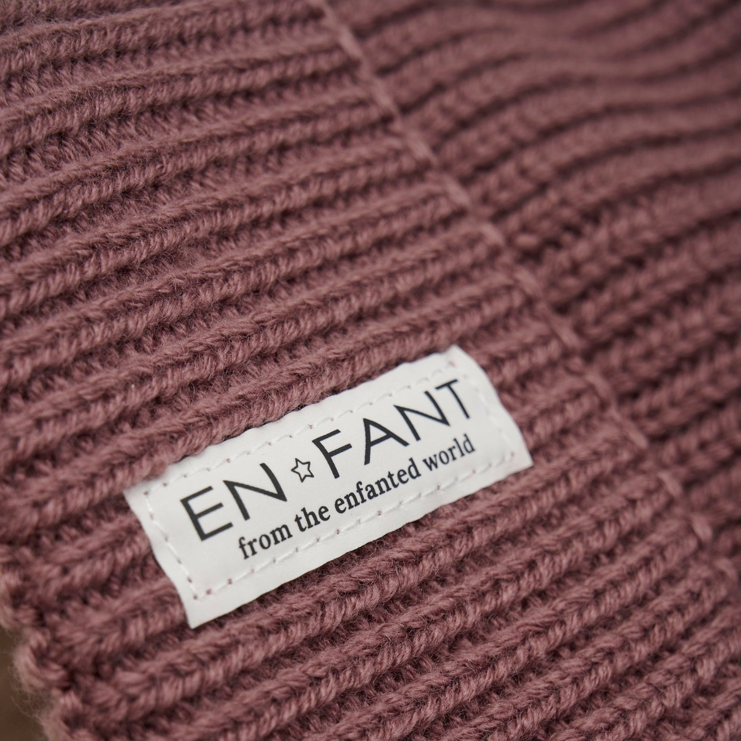 PRE ORDER - En Fant | Gebreide Muts | Rose Taupe -