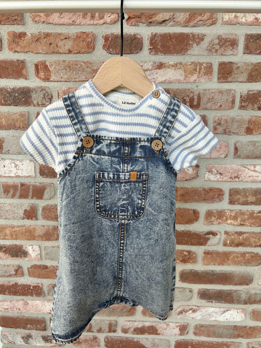 Lil' Atelier | Hilbert Overall | Denim