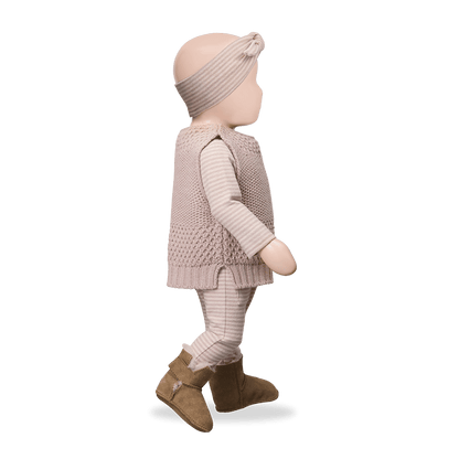 1+ In The Family | Gilet Karin | Tortora - 