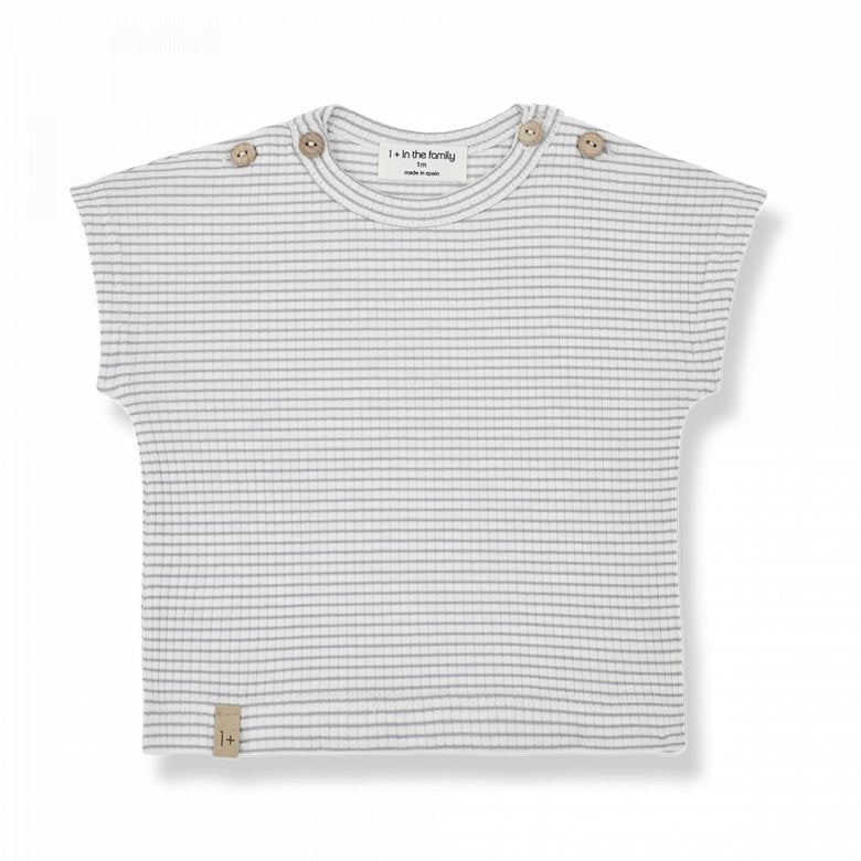 1+ In The Family | Jad | Short Sleeve T shirt | Smoky - ivory - 