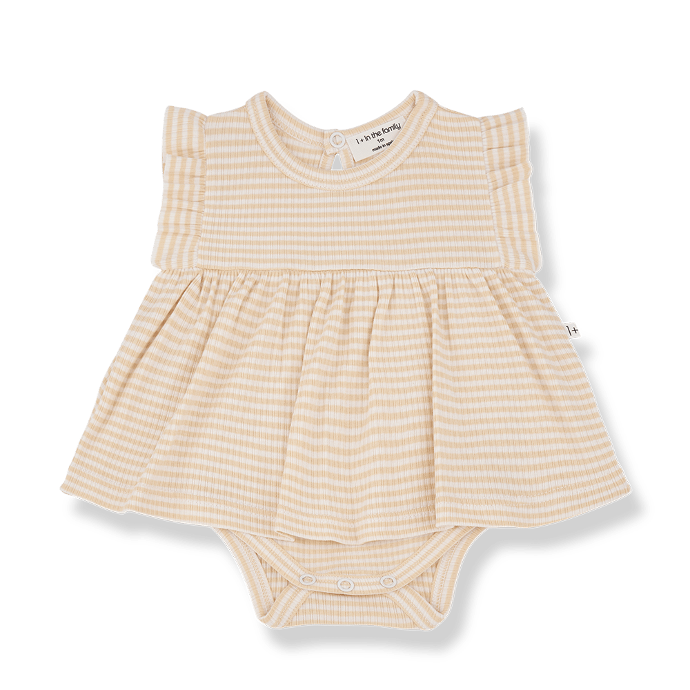 1+ In The Family | Jurk met Romper Dolca | Peach - 