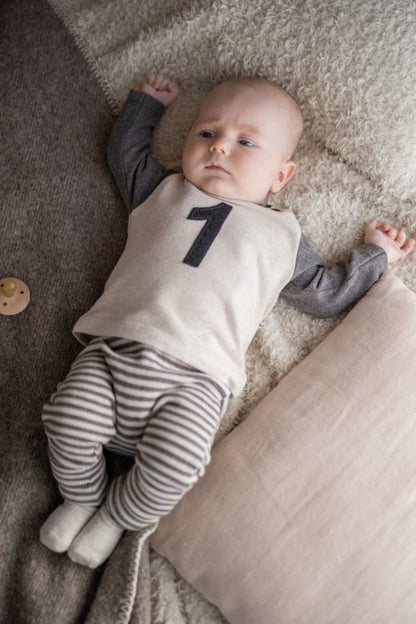 1+ In The Family | Legging Eusebi | Oatmeal - 