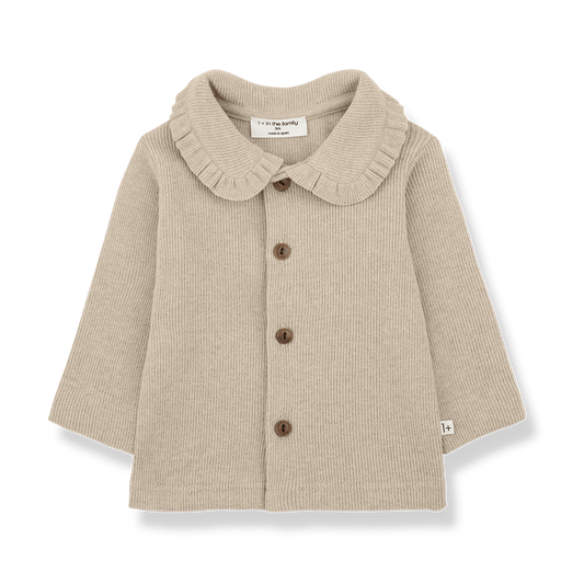 1+ In The Family | Longsleeve Blouse Gisela | Tortora - 