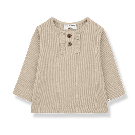 1+ In The Family | Longsleeve Greta | Tortora - 