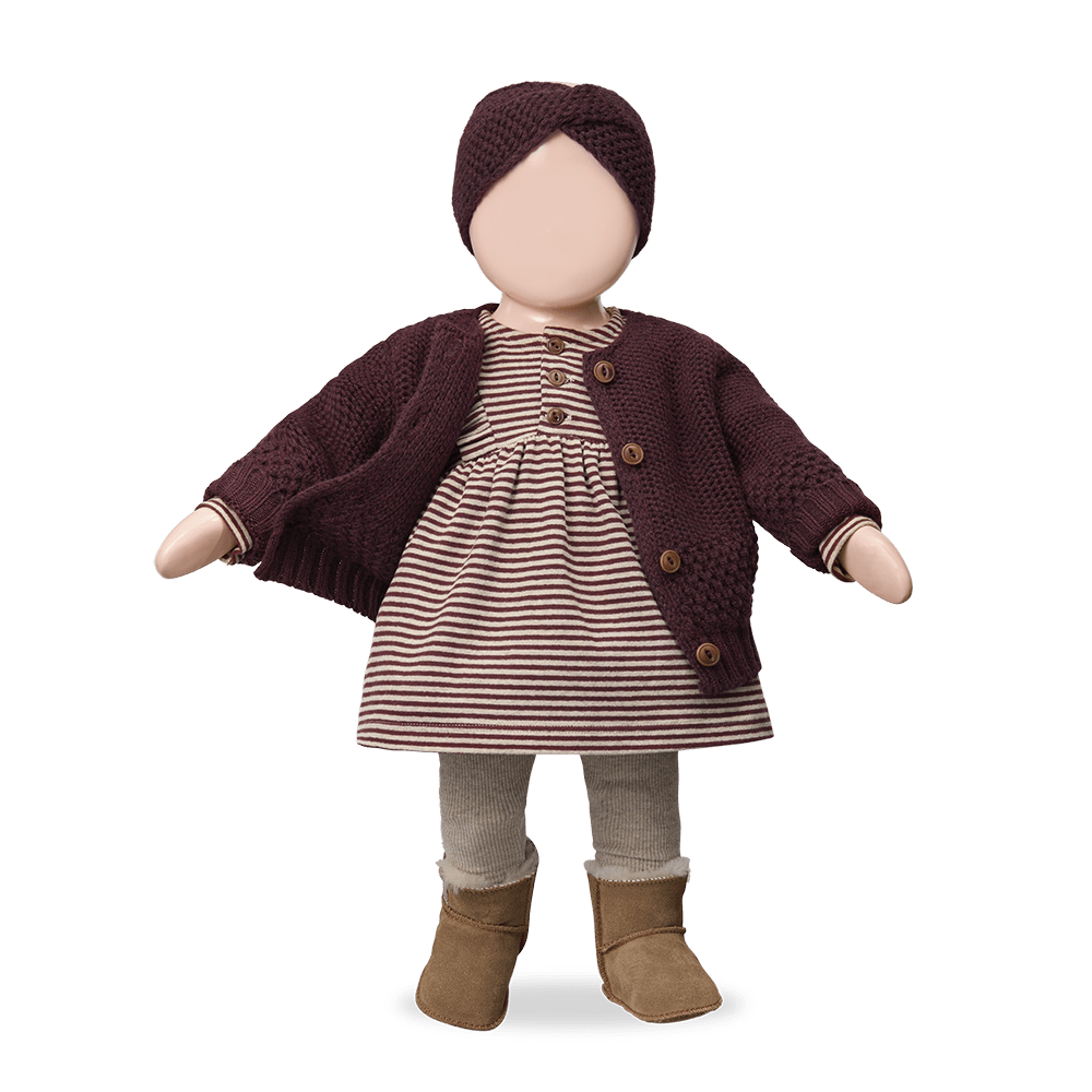 1+ In The Family | Malene Gebreid Vestje | Melanzana - 