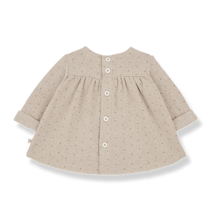 1+ In The Family | Newborn Jurk Claire | Beige - 