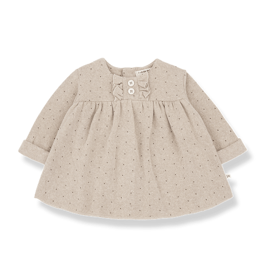 1+ In The Family | Newborn Jurk Claire | Beige - 