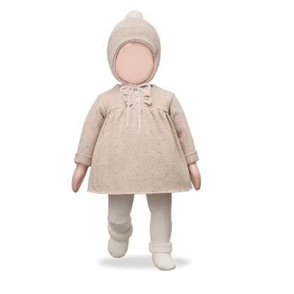 1+ In The Family | Newborn Jurk Claire | Nude - 