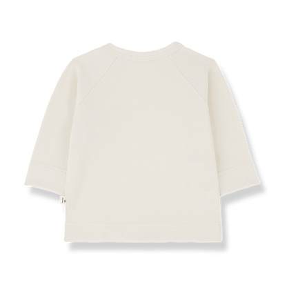 1+ In The Family | Newborn Overslag Longsleeve Elodie | Ecru - 