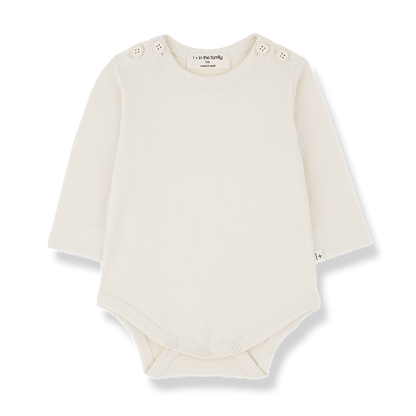 1+ In The Family | Newborn Romper Edith | Ecru - 