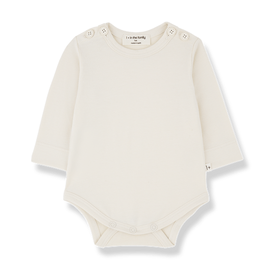 1+ In The Family | Newborn Romper Edith | Ecru - 