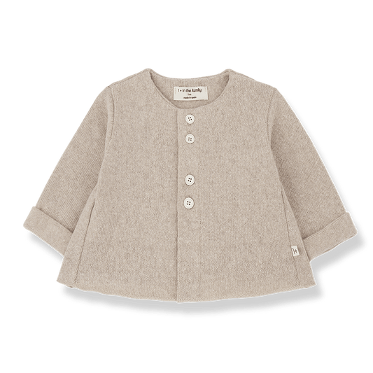 1+ In The Family | Newborn vestje Nusca | Beige - 