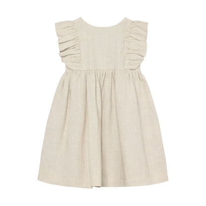 Huttelihut | Linnen Jurk | Antique White