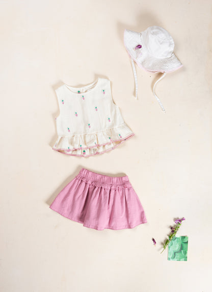 Play Up | Geweefde Top Ananas | Bio Resin