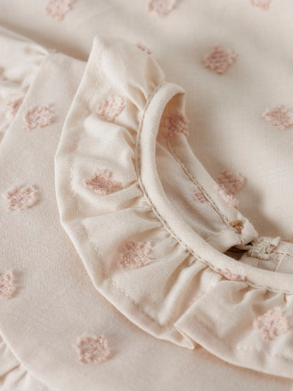 Lil' Atelier | Nethe Blouse Baby | Pastel Parchment