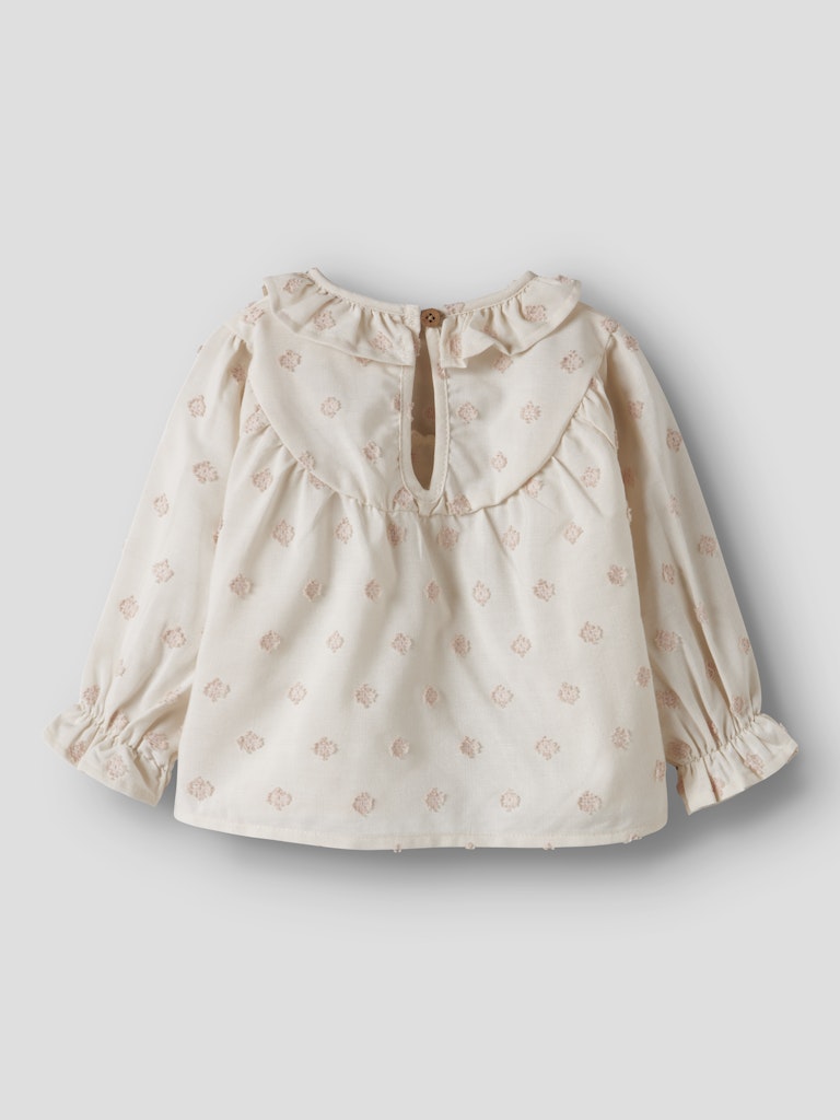 Lil' Atelier | Nethe Blouse Baby | Pastel Parchment