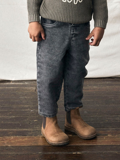 Lil' Atelier | Lulia Loose Jeans | Medium Grey Denim